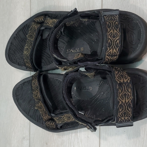 Teva Mens Outdoor 6673 Terra Fi 5 Hiking Hook&loop Sandals shoes sz 13 - Picture 9 of 11